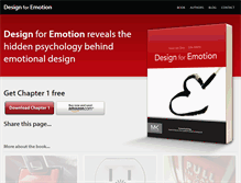 Tablet Screenshot of designforemotion.com